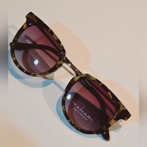 NEW Tahari Womens sunnies sunglasses tortoise leopard animal print spots